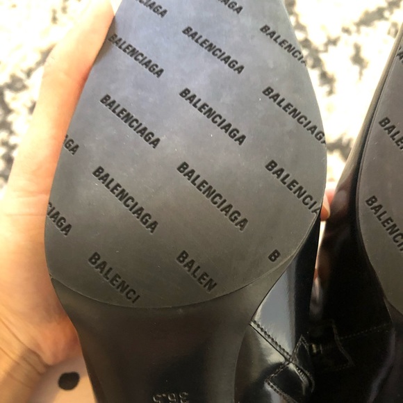 Balenciaga Patent Leather Boots 36.5 - Picture 12 of 14